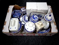 A box containing a large quantity of boxed and unboxed Ringtons china,
