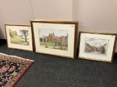 After Peter Owen Jones : Winster, reproduction in colours, numbered 81/500, 20 cm x 27 cm,