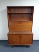 A 20th century teak cocktail cabinet,