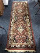 An Indian runner 218 cm x 75 cm