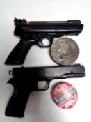 A Webley and Scott .