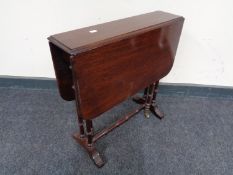 A mahogany Sutherland table
