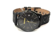 A Gentleman's stainless steel Barbour wrist watch