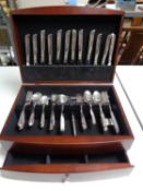 A canteen of Community plated cutlery