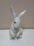 A Lladro figure of a rabbit.