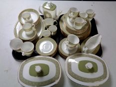 Approximately 71 pieces of Royal Doulton Sonnet tea,
