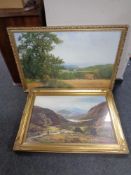 A David Smith print, Westleigh Heights, together with a S. R.