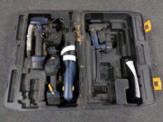 A cased Pro electric tool set