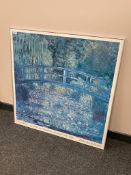 A colour print after Claude Monet,