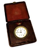 A vintage travelling watch