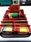 A tray containing 20 Matchbox models of yesteryear die cast vehicles (boxed)