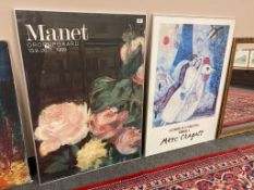 Two 20th century museum posters,