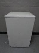 An under bench fridge