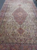 A Tabriz carpet, Iranian Azerbaijan, 408 cm x 252 cm.