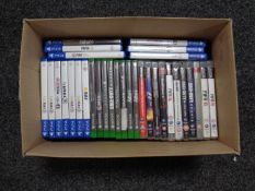 A box containing PlayStation 3,