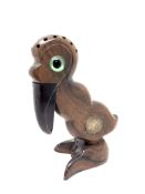 An Art Deco YZ bird match striker, Henry Howell & Co.