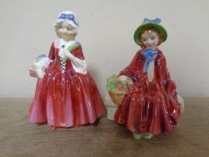 Two Royal Doulton figures Livinia HN 1955 and Linda HN 2106