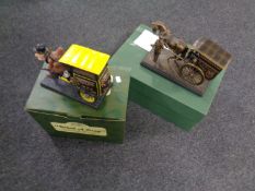 Two boxed Ringtons ornaments,