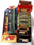 A tray containing die cast vehicles to include Darling Buds of May, Days Gone,
