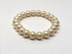 A pearl bracelet