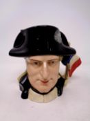 A large Royal Doulton twin faced character jug, The Star Crossed Lovers Collection,