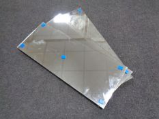 Five mirrored panels