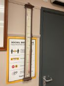 A continental stick barometer