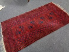 A Bokhara rug, Afghanistan,