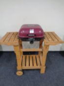 A Landman barbecue on trolley