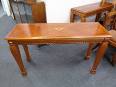 A reproduction Victorian style console table