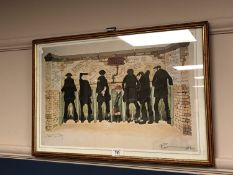 After Robert Olley : Westoe Netty, colour print,