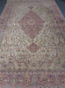 A Tabriz carpet, Iranian Azerbaijan, 408 cm x 252 cm.