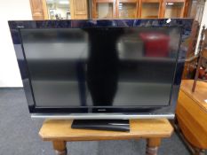 A Sony Bravia 46'' LCD TV
