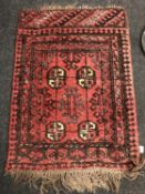 A Bokhara rug, Afghanistan,