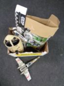 A box of Star Wars vintage toys