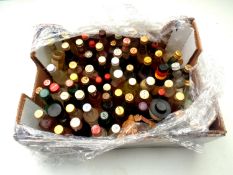 A large quantity of alcoholic miniatures