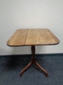 A Georgian mahogany tripod table