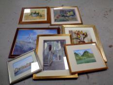 A group of pictures and prints,