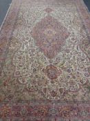 A Tabriz carpet, Iranian Azerbaijan, 408 cm x 252 cm.