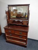 An Art Nouveau dressing chest