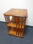 A Victorian style revolving book stand.