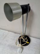 A 20th century Italian angle poise table lamp.