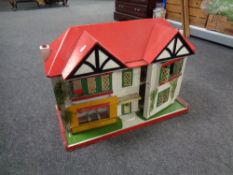 A mid 20th century doll's house