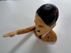A cast iron novelty nutcracker - Hitler