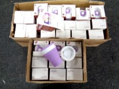 Two boxes of collapsible coffee cups