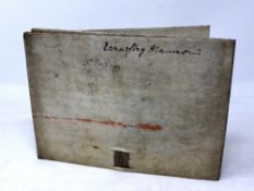 A George I velum document dated 1709,