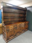 A good quality Chapman's Siesta Georgian style oak dresser,