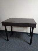 An Ikea writing desk