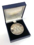 A silver Scottish gun club medallion CONDITION REPORT: 45g