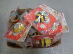 Two boxes containing a quantity of Skip Hop bath fountains